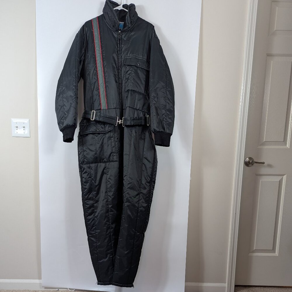 Vintage Iceman One Piece Snowmobile Ski Snowboarding Coveralls Mens Large